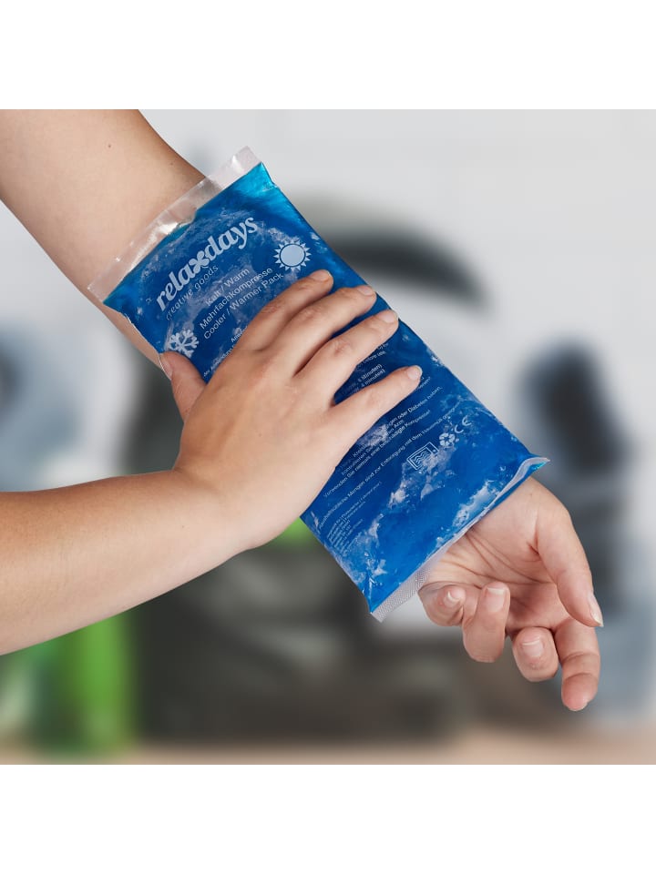relaxdays 8x Kühlpads in Blau günstig kaufen onesize