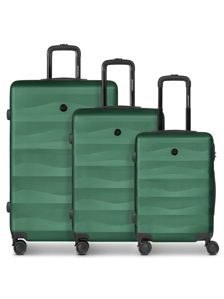 Smartbox Edition 03 4 Rollen Kofferset 3-teilig in dark-green günstig kaufen onesize