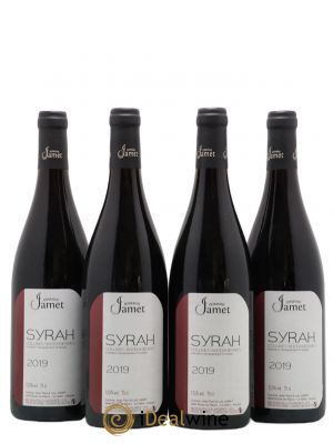 IGP Collines Rhodaniennes Syrah Jamet (Domaine)  2019 - Lot de 4 Bouteilles