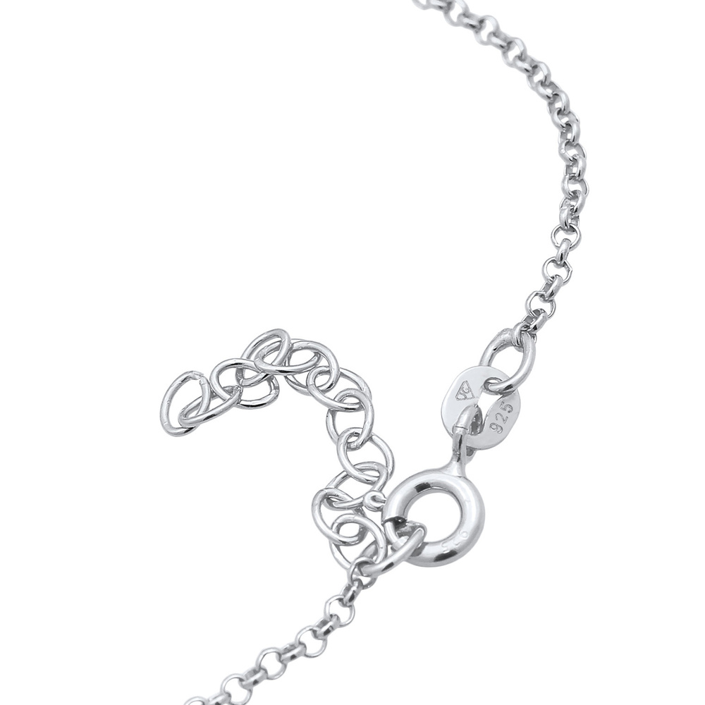 Elli Elli Bracelet Perles pour femmes boules pastel en argent sterling 925 Bracelet