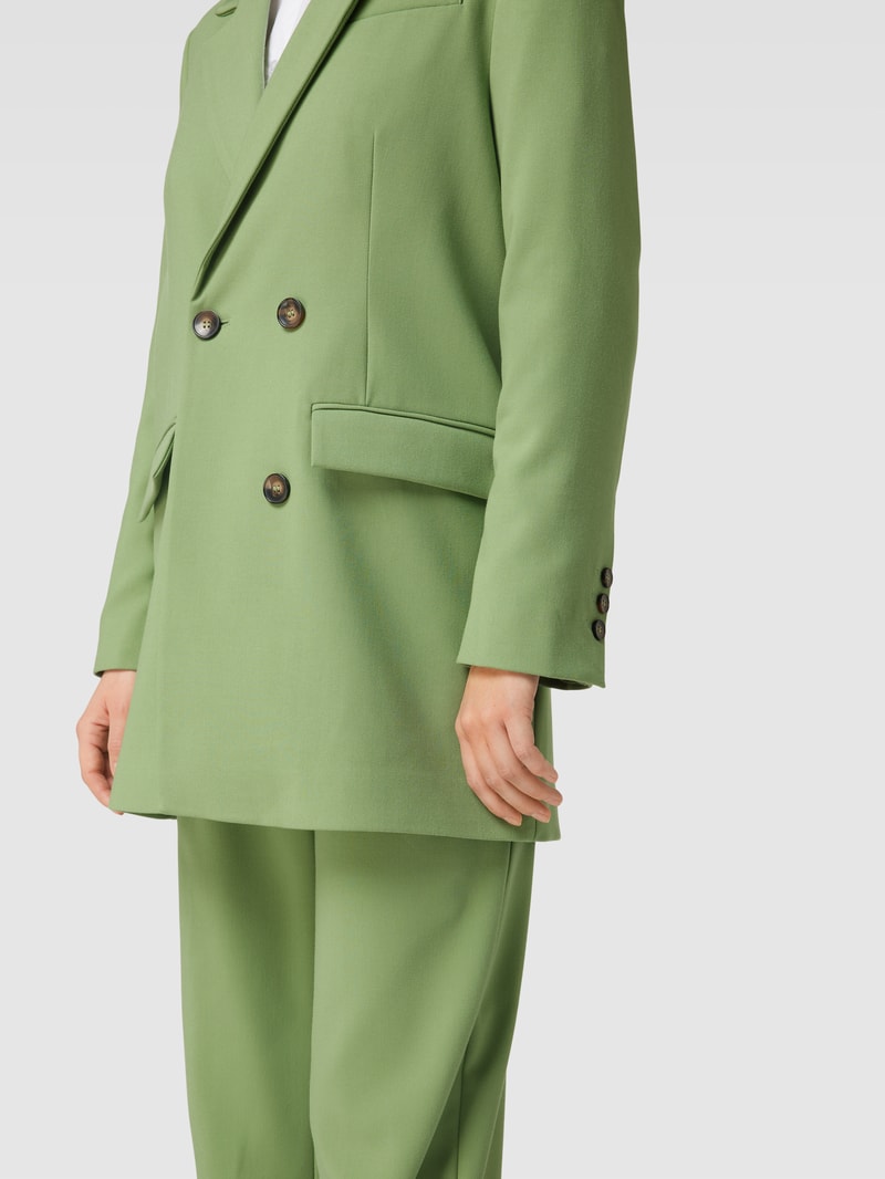 Blazer mit Pattentaschen in mint