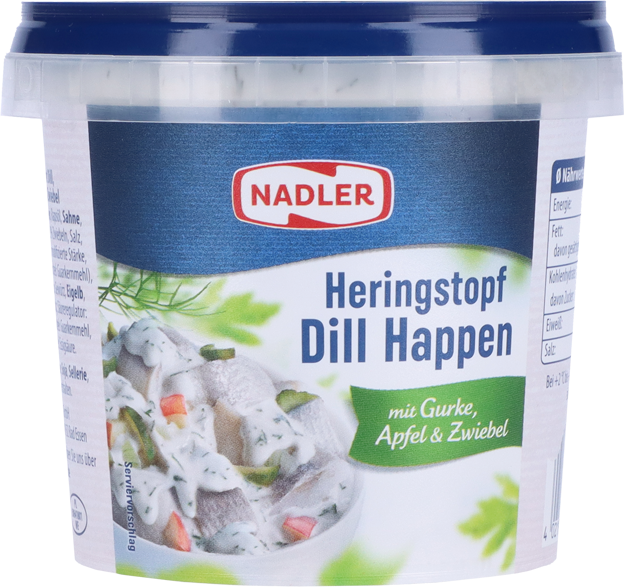 Nadler Dillhappen mit Sahne & Gurken