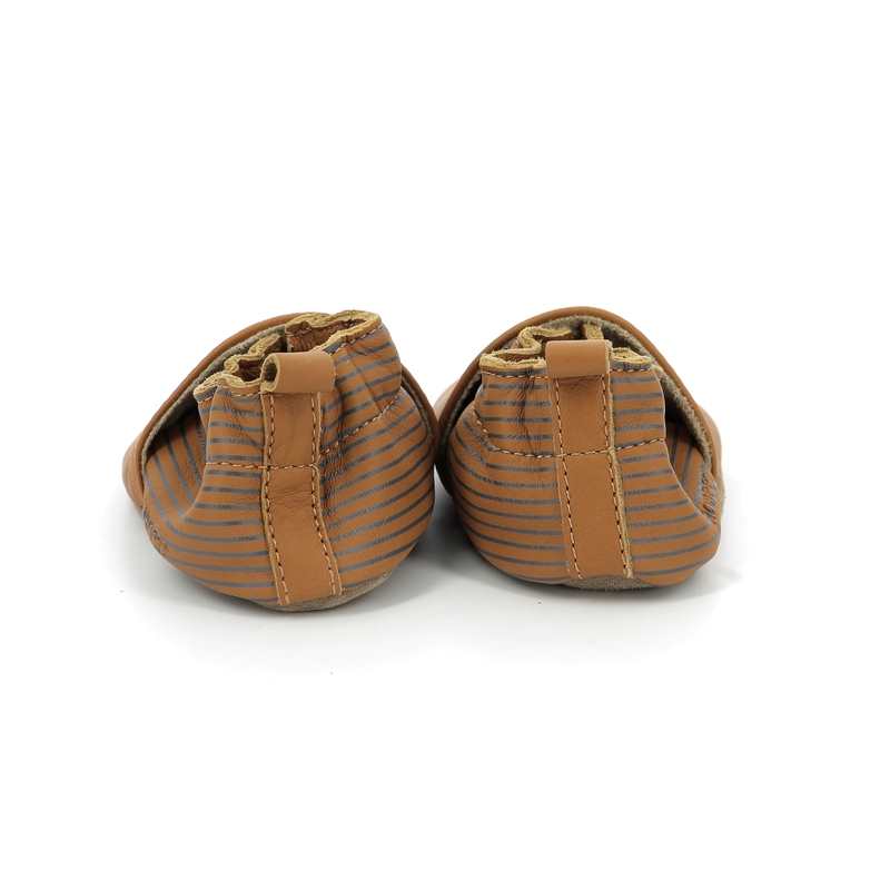 Chaussons cuir tannage vegetal Doubear