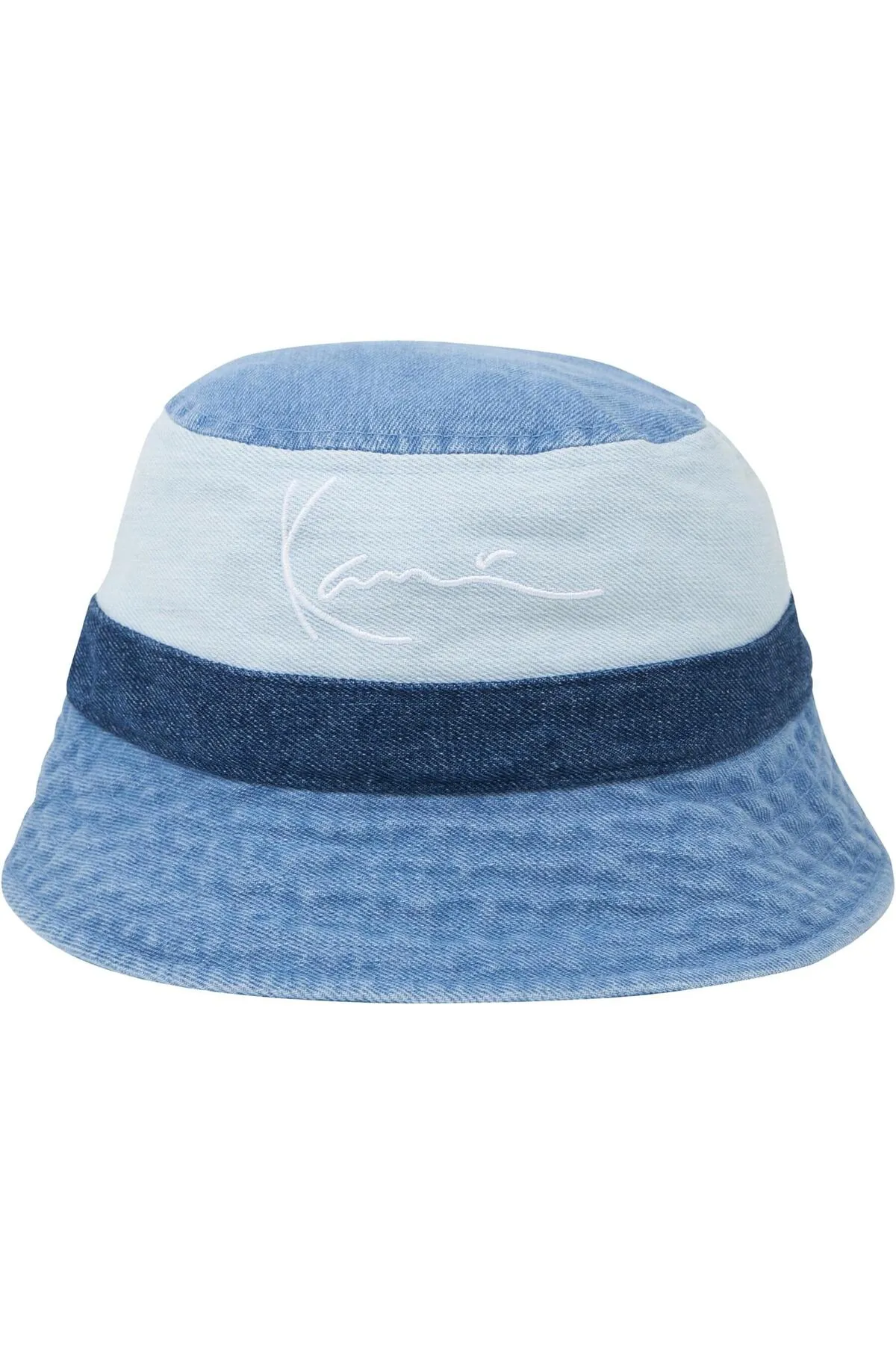 KARL KANI  Damen KKWACCQ221010BLU Signature Block Denim Bucket Hat blue