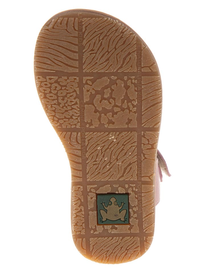 El Naturalista Leder-Sandalen in Rosa günstig kaufen