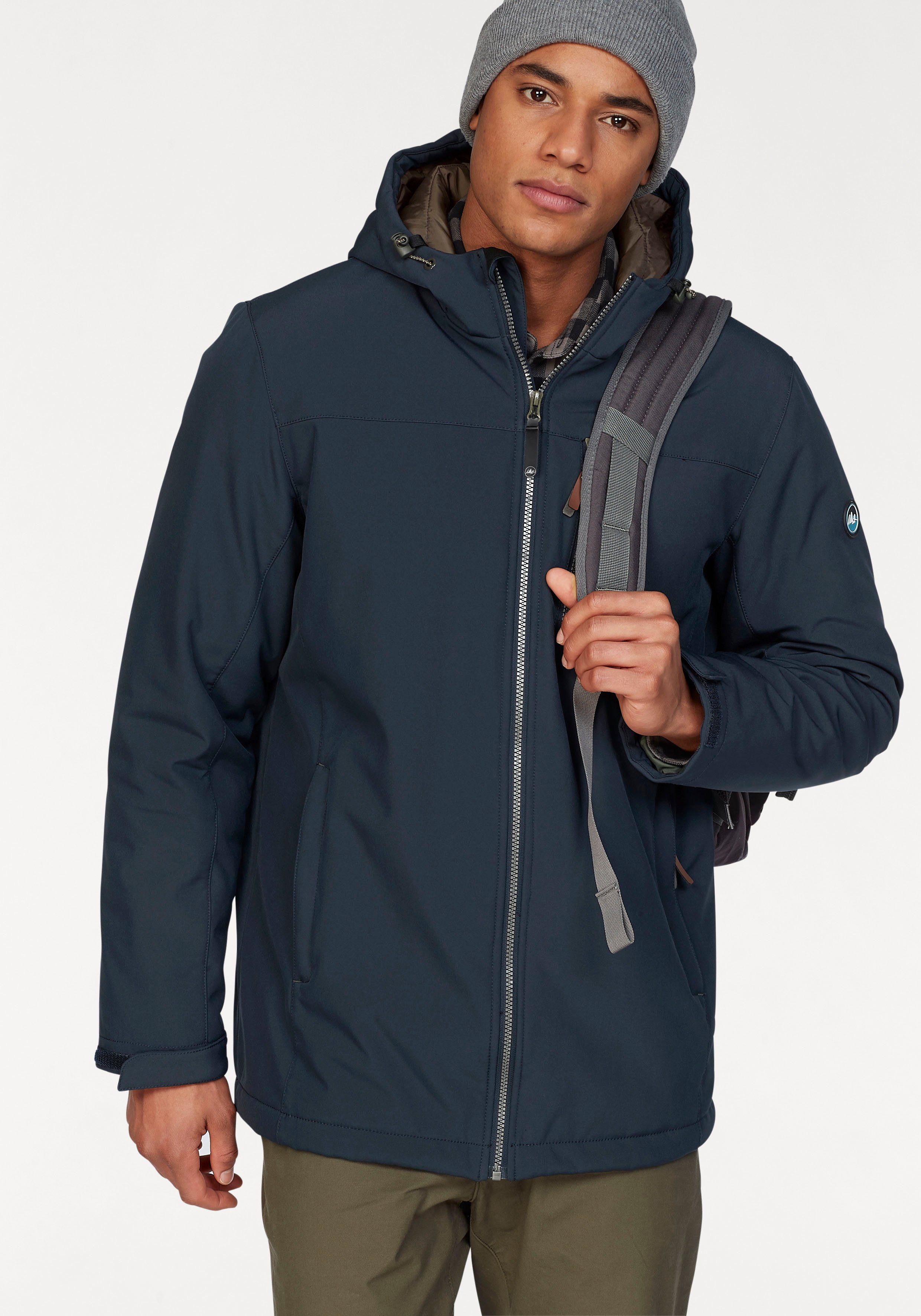 Polarino Winterjacke mit gesteppter Wattierung