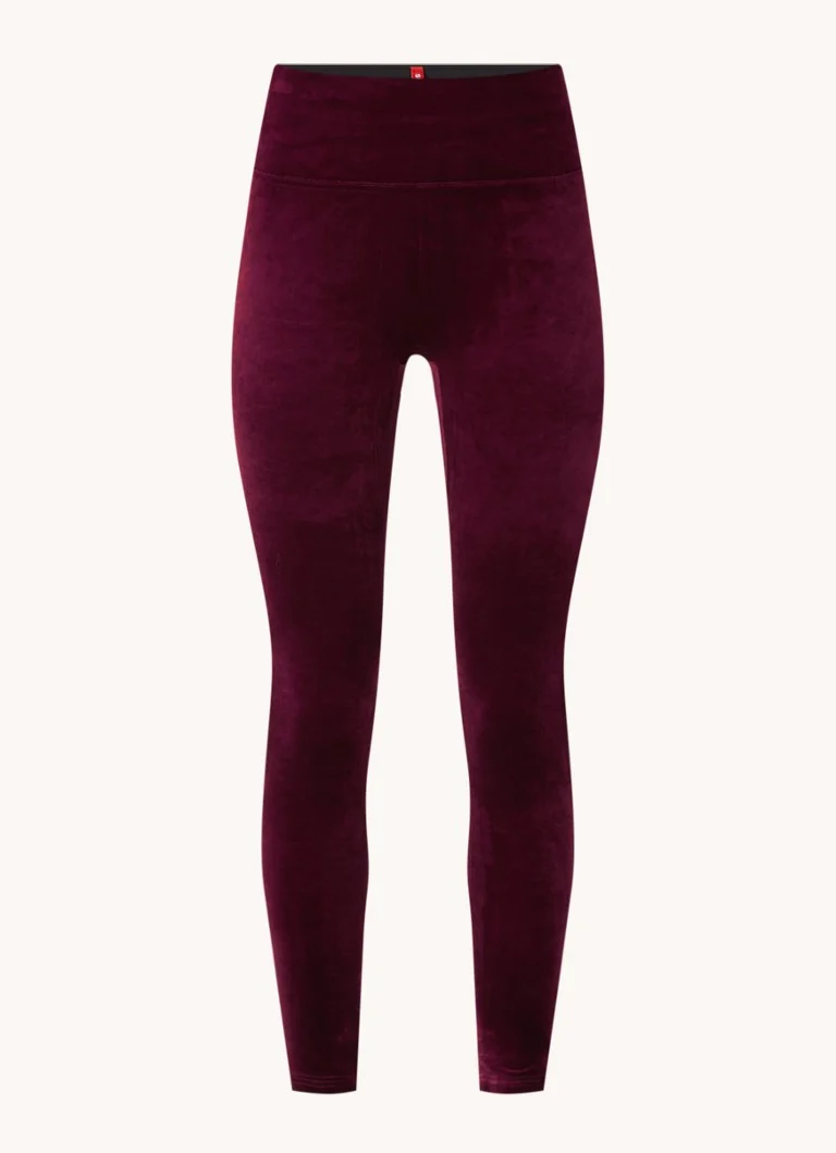 Legginsy SPANX z wysokim stanem i aksamitem