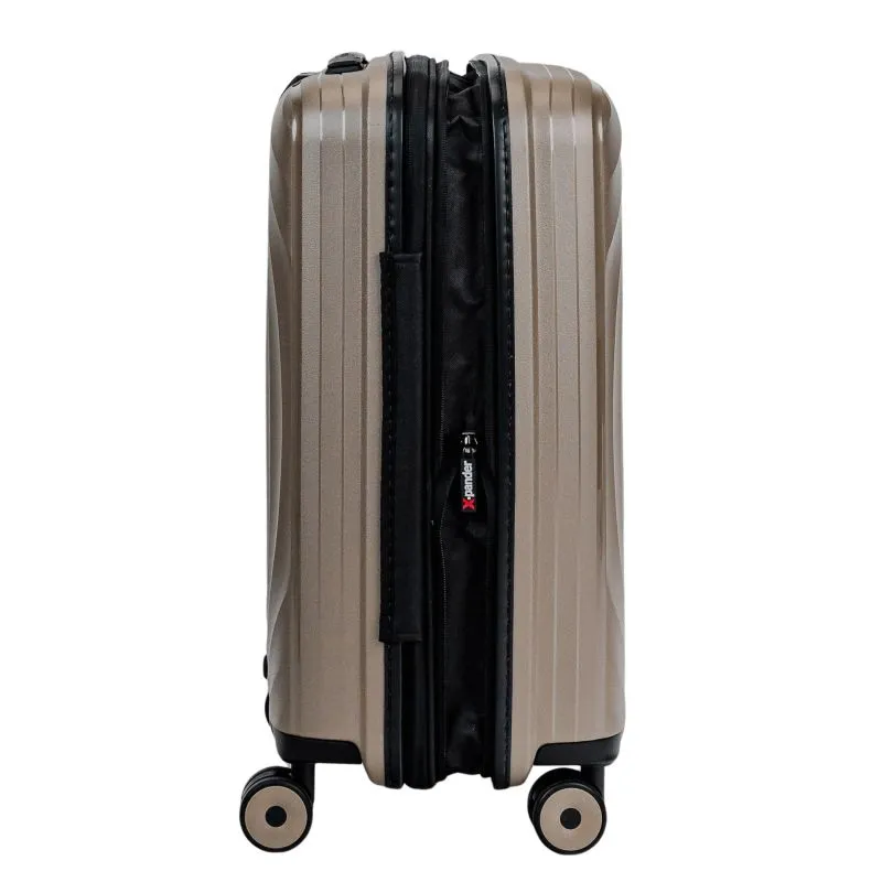 Swiss Bags Echo Handgepäckstrolley S (55 cm) Erweiterbar - Champagne