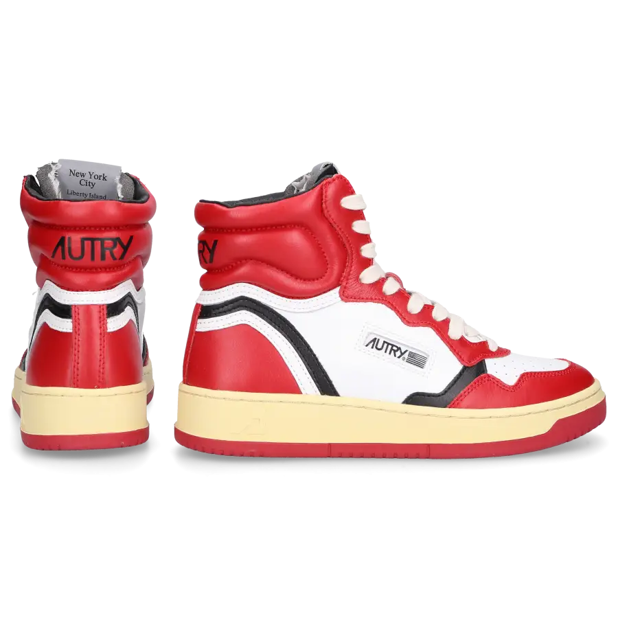 Autry - Sneaker high MEDALIST Kalbsleder - rot