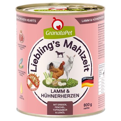 Sparpaket GranataPet Liebling's Mahlzeit 24 x 800 g
