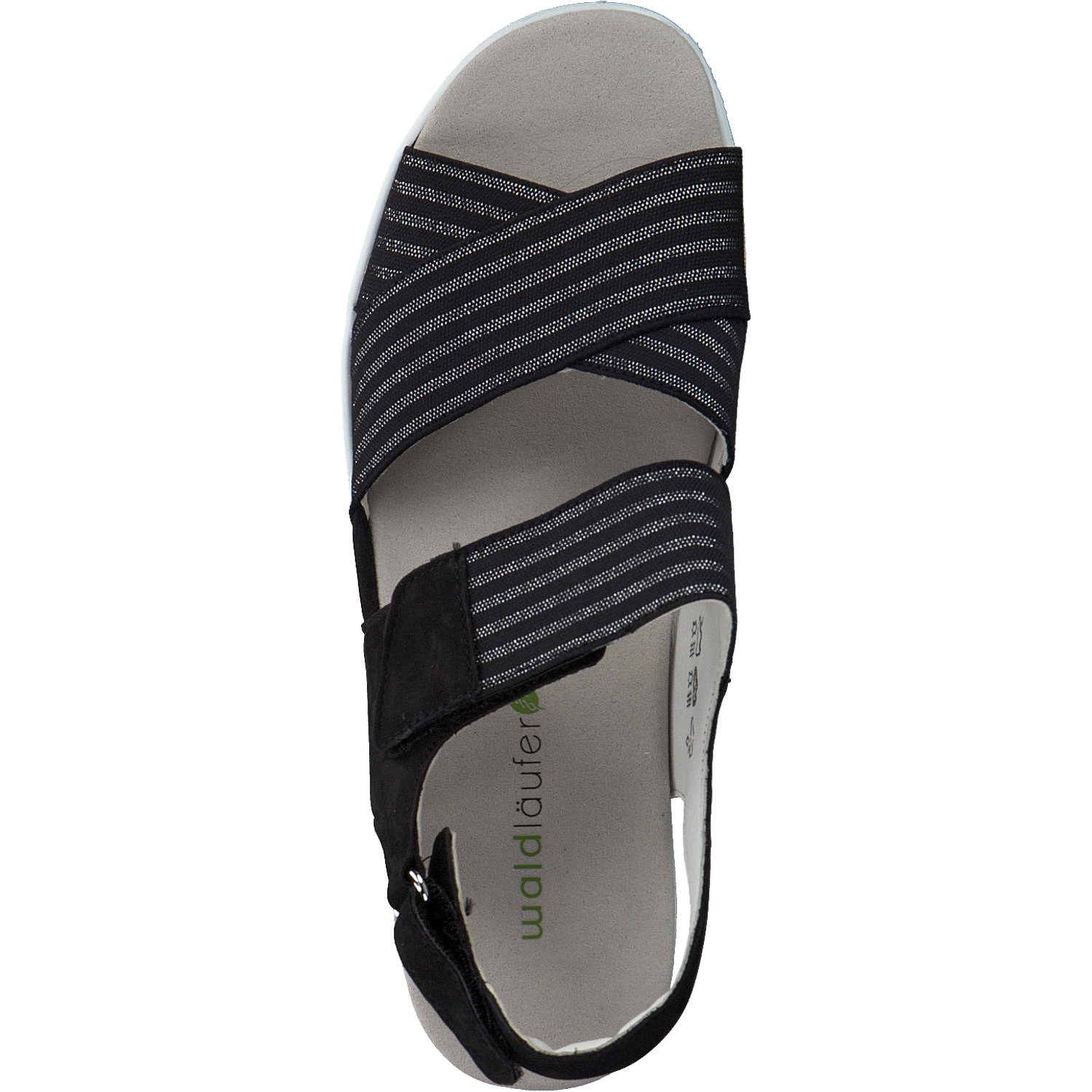 Waldläufer Michelle 728005, Klassische Sandalen, Damen, Schwarz