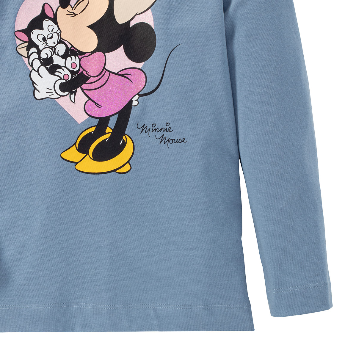 Minnie Maus Langarmshirt mit großem Print