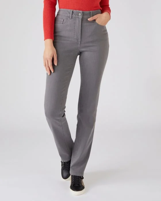 Jean coupe droite, 2 statures Perfect Fit by Damart