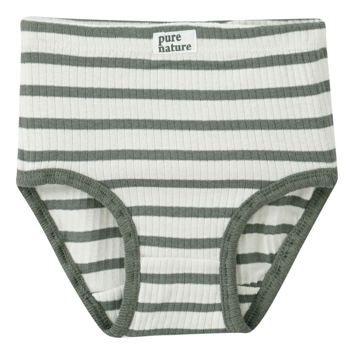 3 Baby Slips mit Rippstruktur