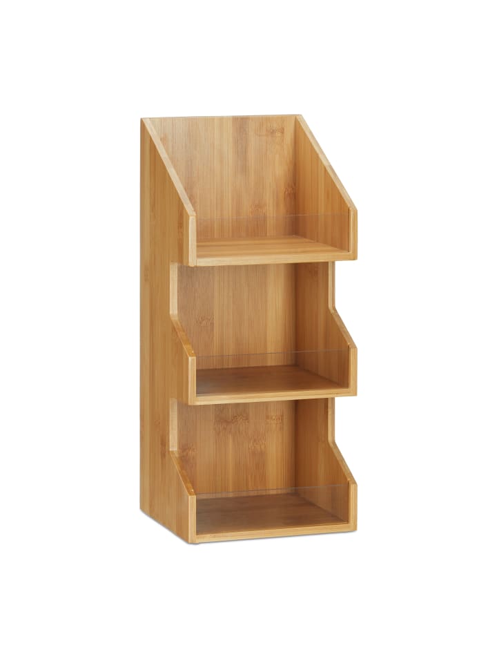relaxdays Organizer in Natur - (B)18 x (H)41 x (T)17 cm günstig kaufen onesize