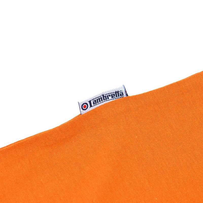 Lambretta Checker Board Herren T-Shirt SS0159-BRNT ORANG