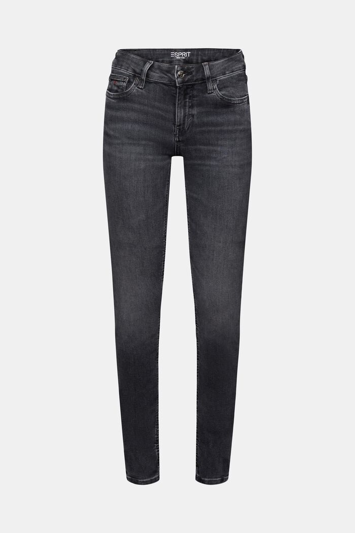 Skinny Jeans mit mittlerer Bundhöhe