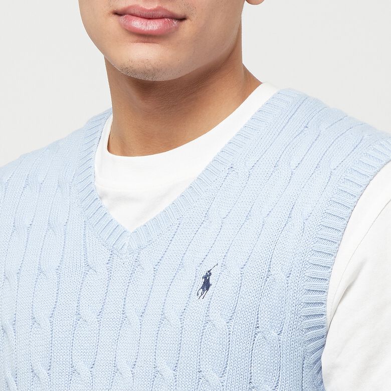 Polo Ralph Lauren Sleeveless Vest blue hyacinth