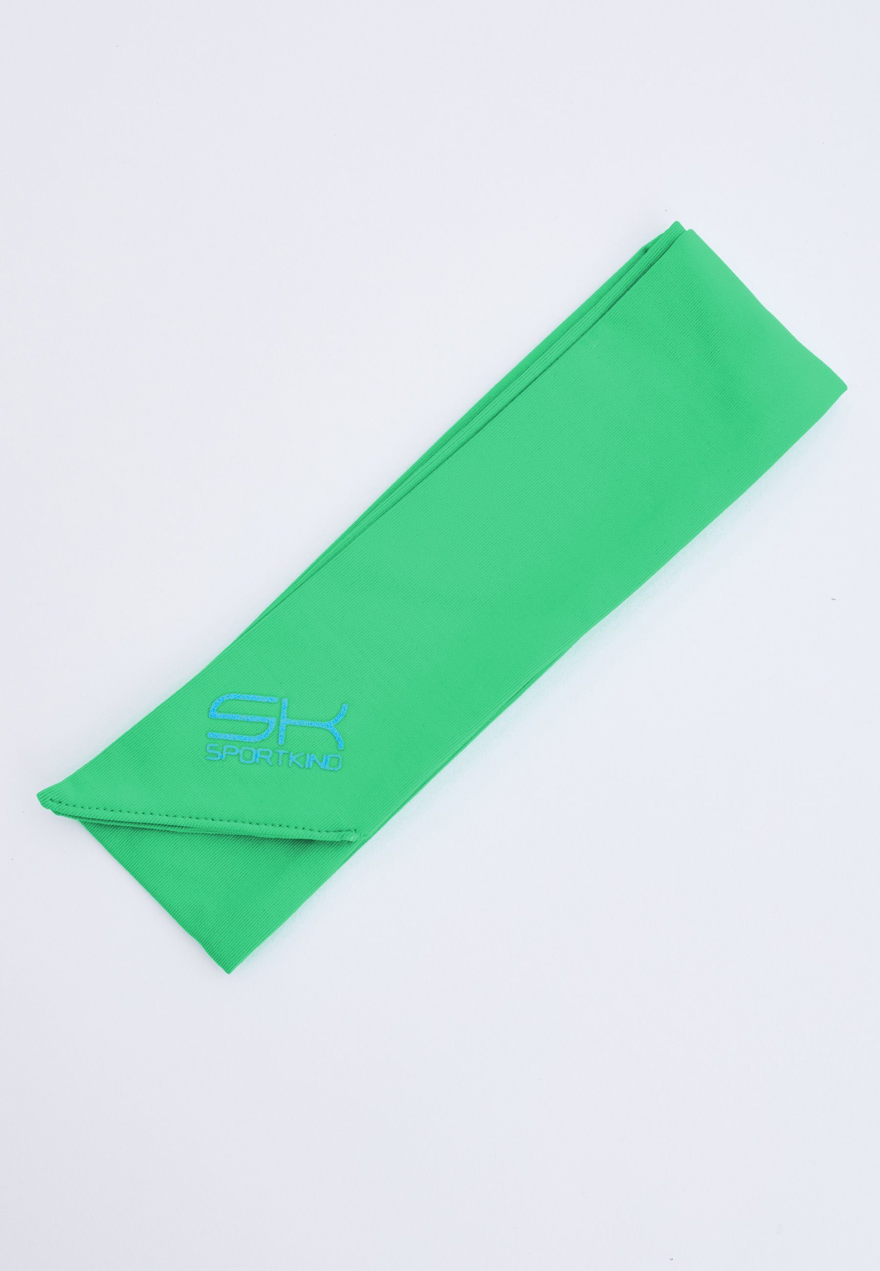 SPORTKIND Schweißband Tennis Stirnband Schweißband, unisex Kinder & Erwachsene, grün