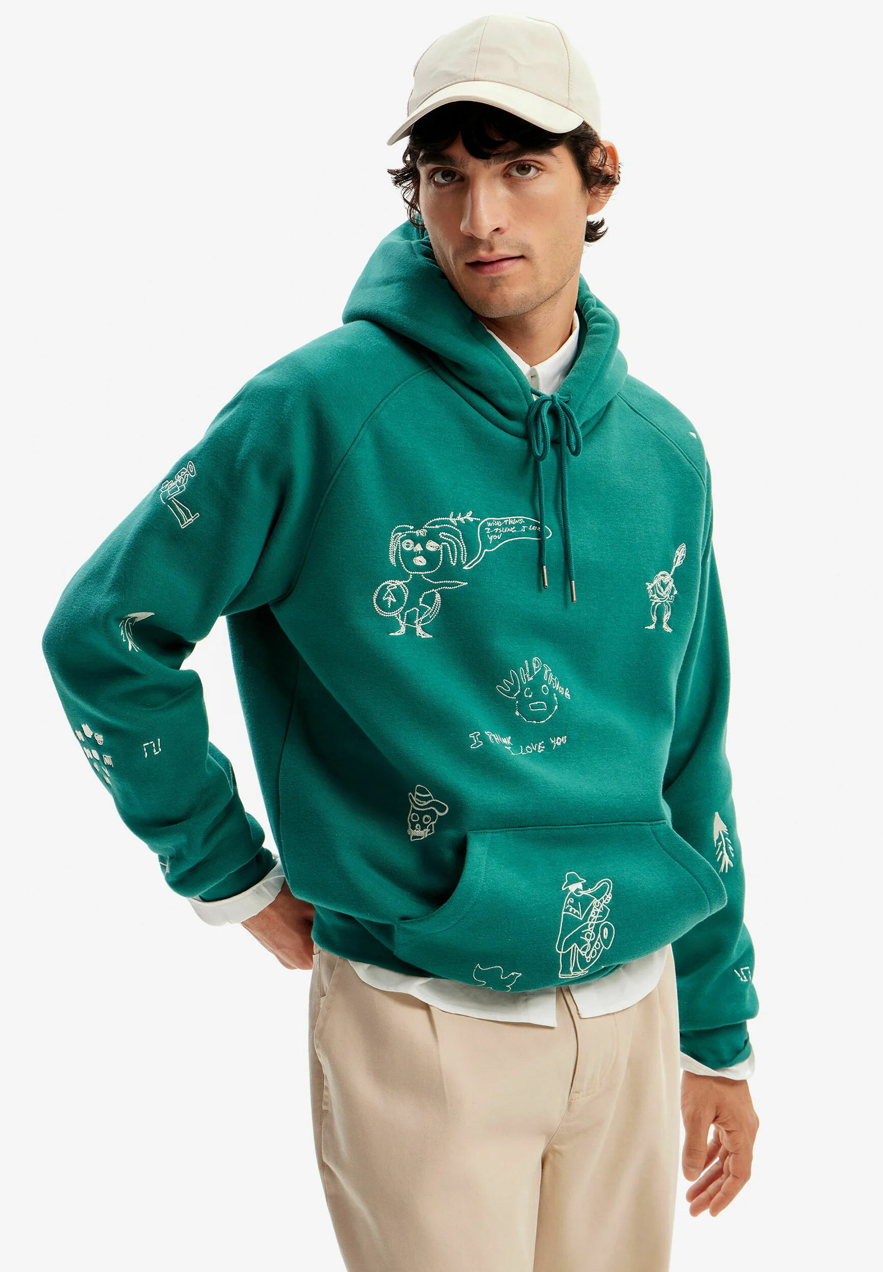 Sudadera con capucha Desigual