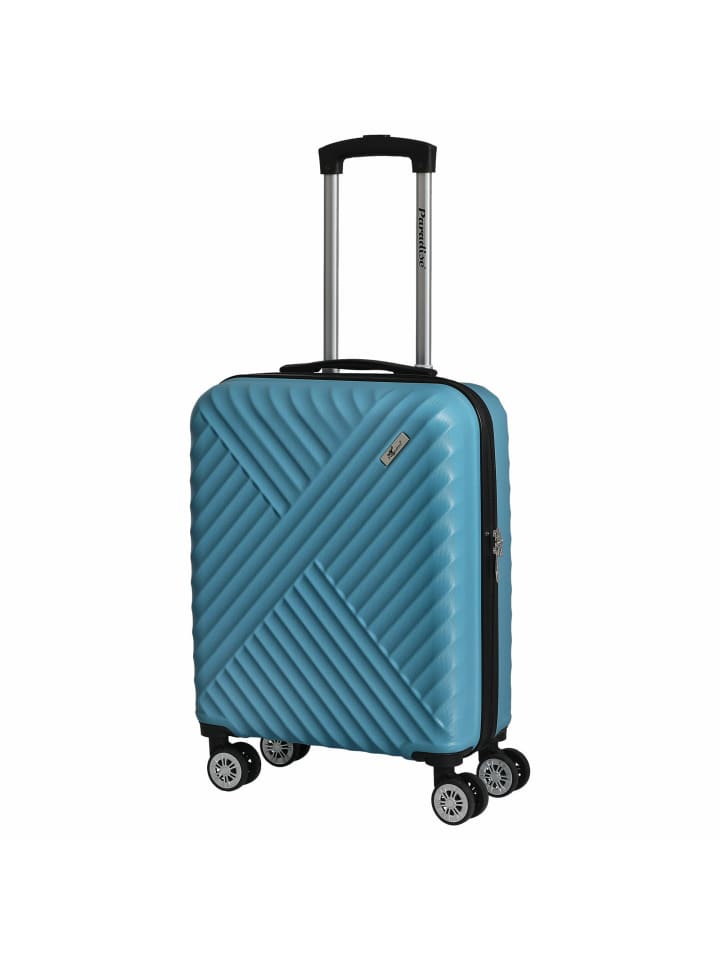 Paradise by CHECK.IN Kingston - 4-Rollen-Kabinentrolley 55 cm (lila) in tÃ¼rkis günstig kaufen onesize