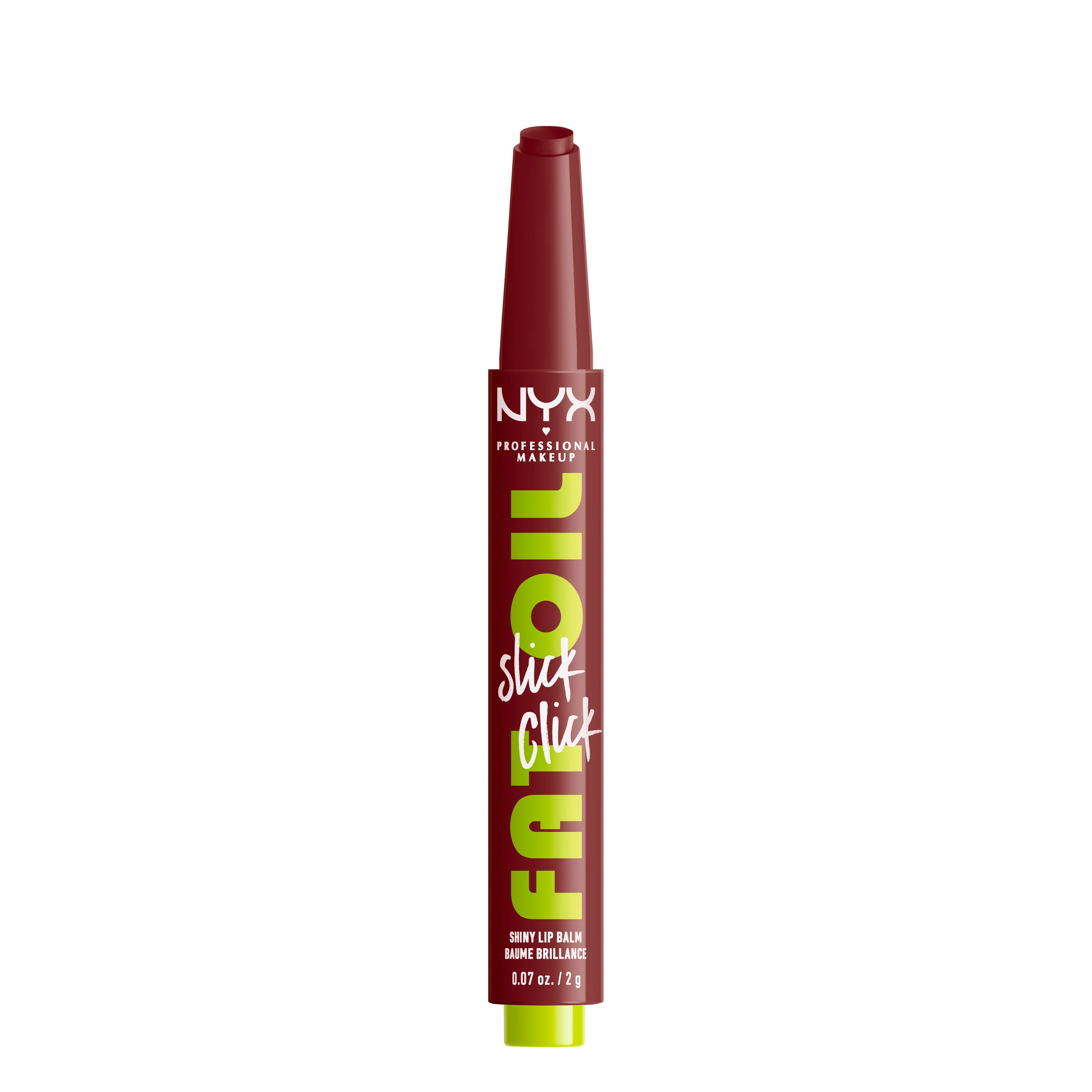 Lips Fat Oil Slick Click - Rúž, Lesk