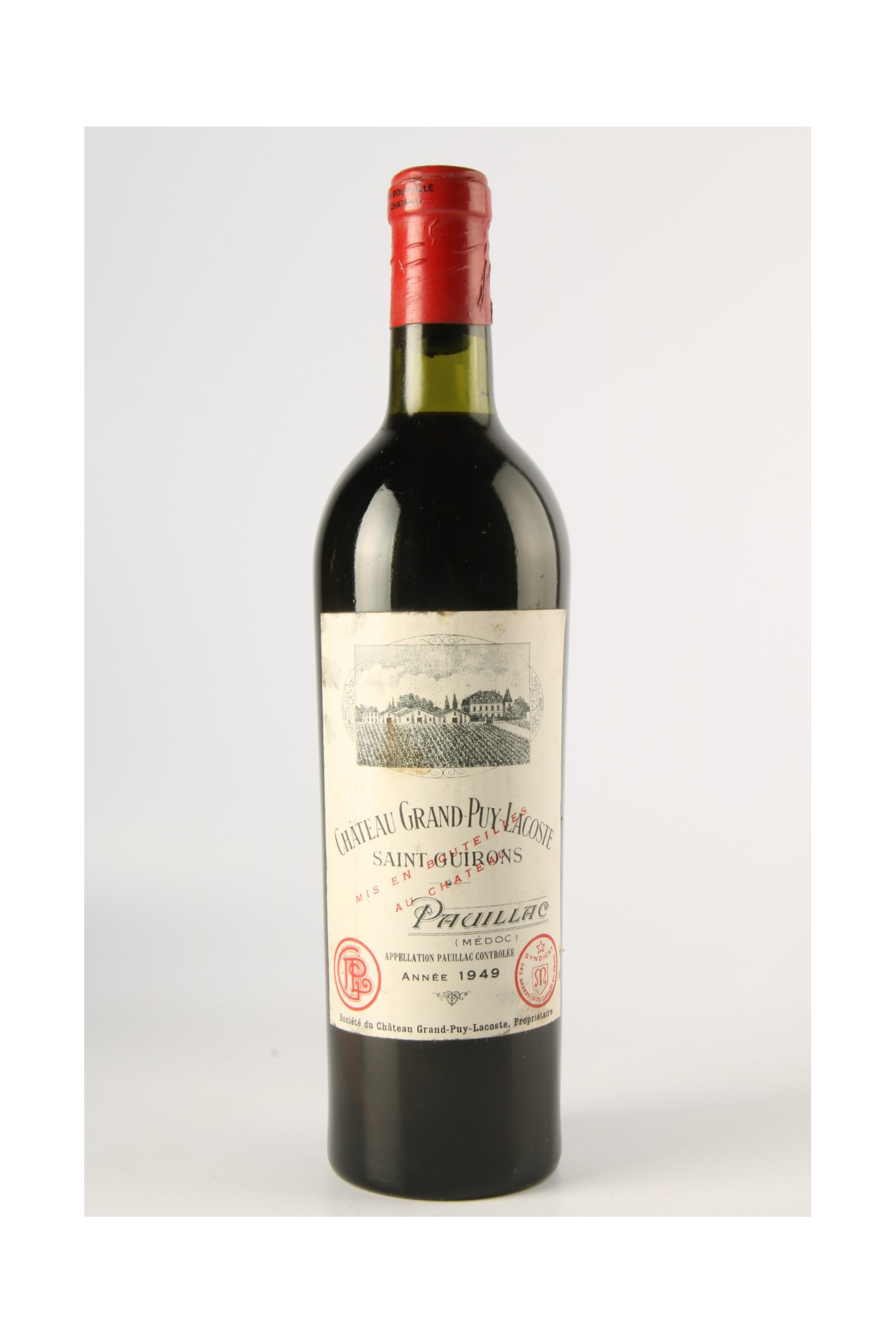 Château Grand Puy Lacoste 1949, Pauillac