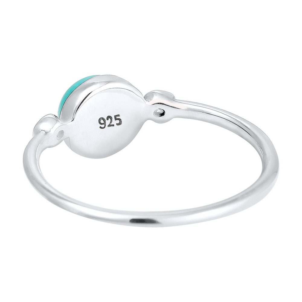 Elli Elli Bague Femme Tendance Précieuse avec des Cristaux de Zircone en Argent Sterli Bague