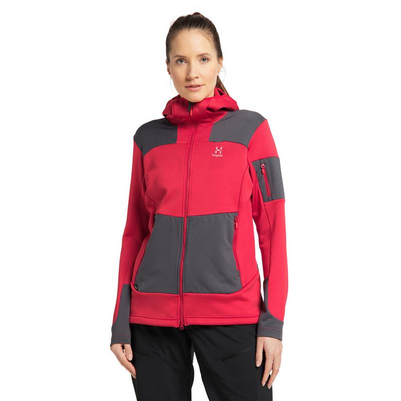 Haglöfs Astral Hood Fleecejacke Damen