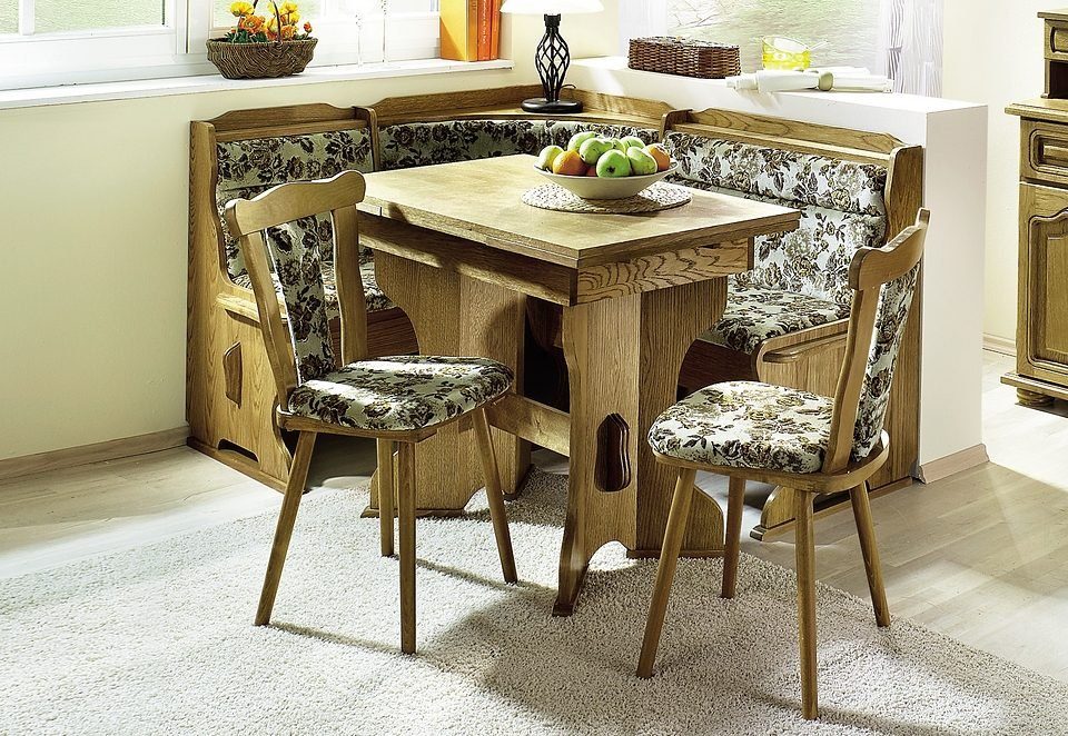 Home affaire 4-Fußstuhl (Set, 2 St)