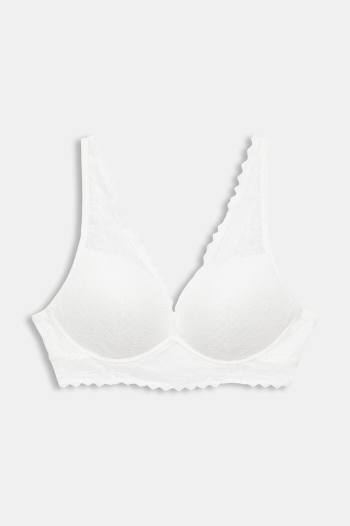 Push-up-BH mit grafischer Spitze