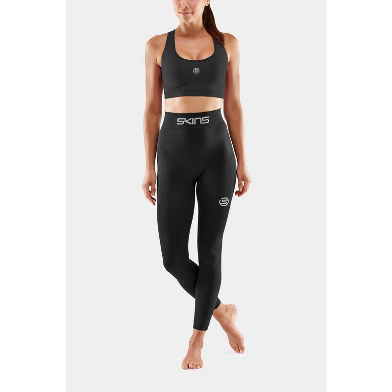Skins Seamless Long Tight Tights Damen