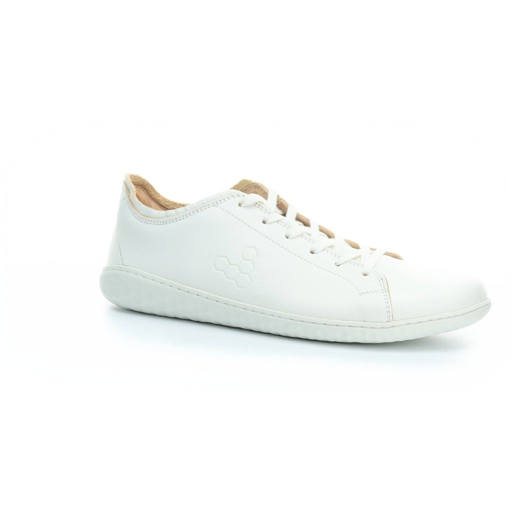Vivobarefoot GEO COURT III M Bright White Barfußhalbschuhe