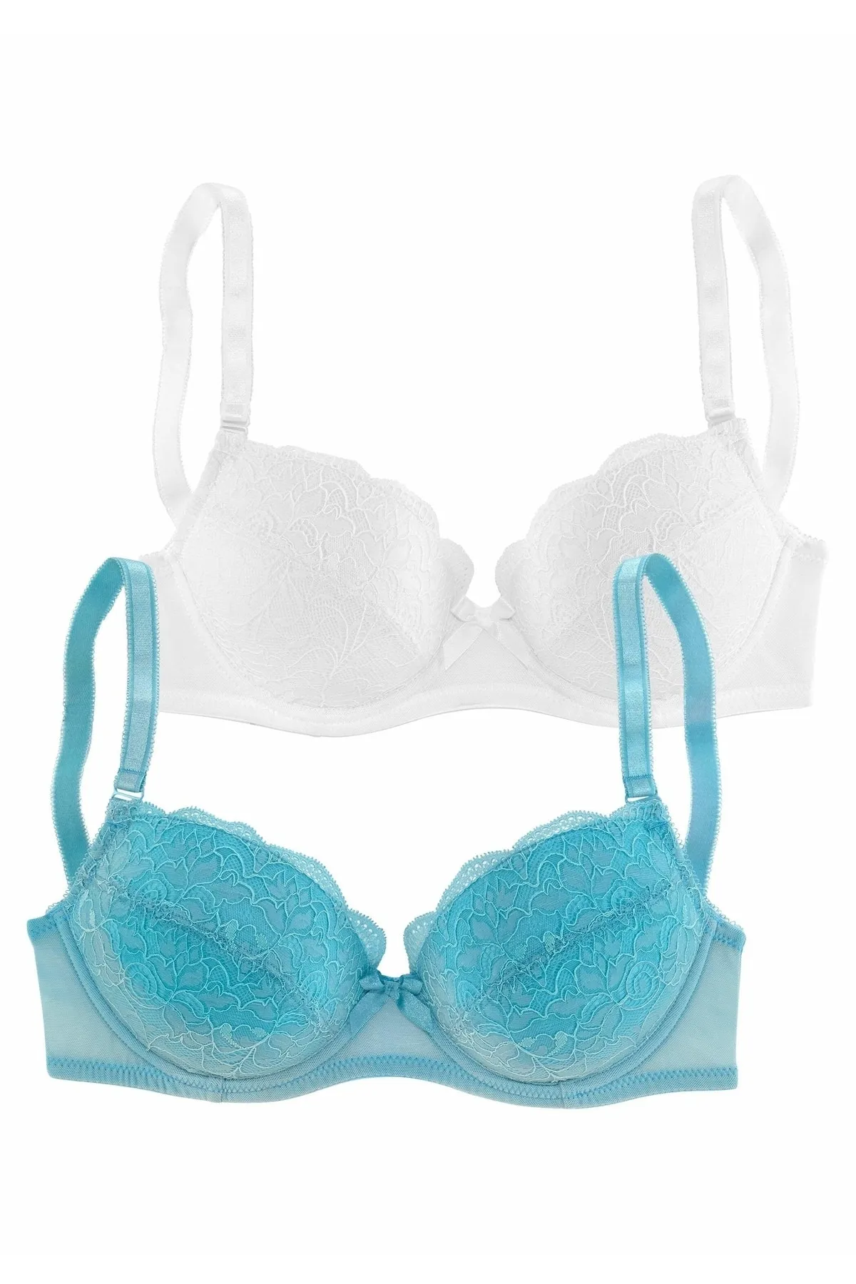 PETITE FLEUR  BH - Weiß - Unifarben