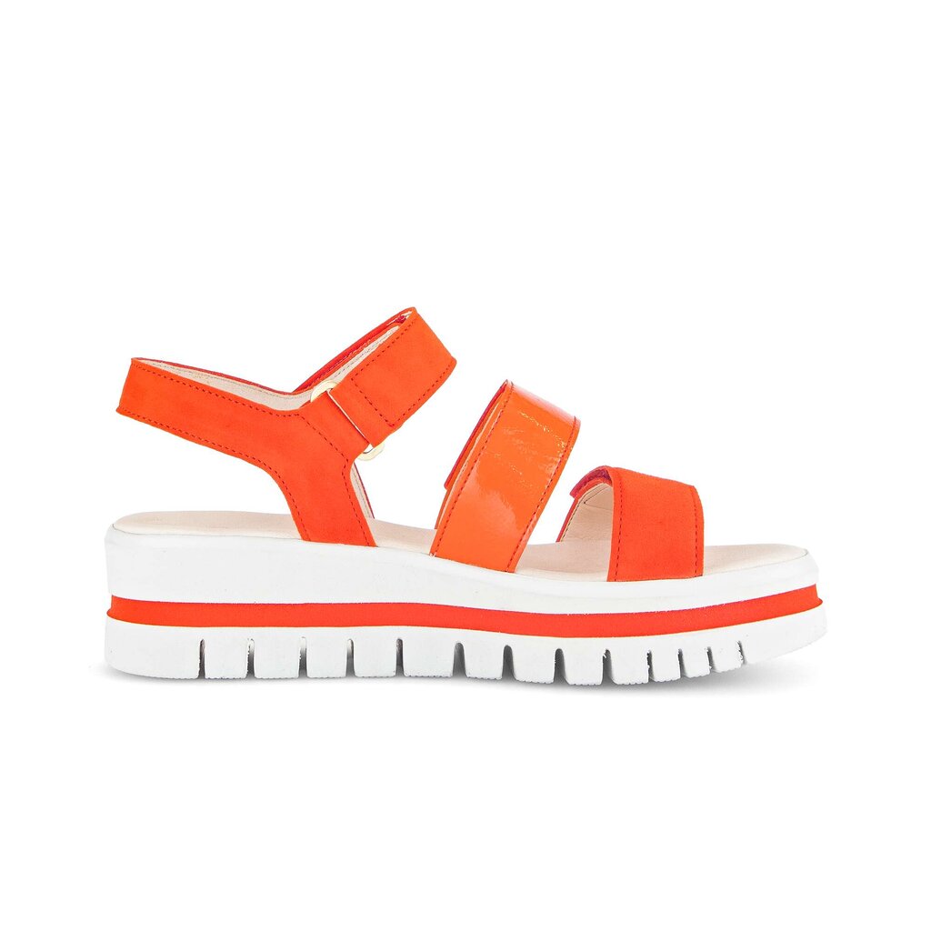 Gabor fashion Plateau Sandale orange