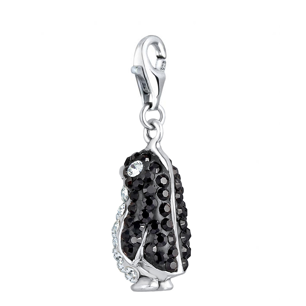 Nenalina Nenalina Amulette Femmes Pendentif Pingiun avec cristaux en argent sterling 925 Pendentif