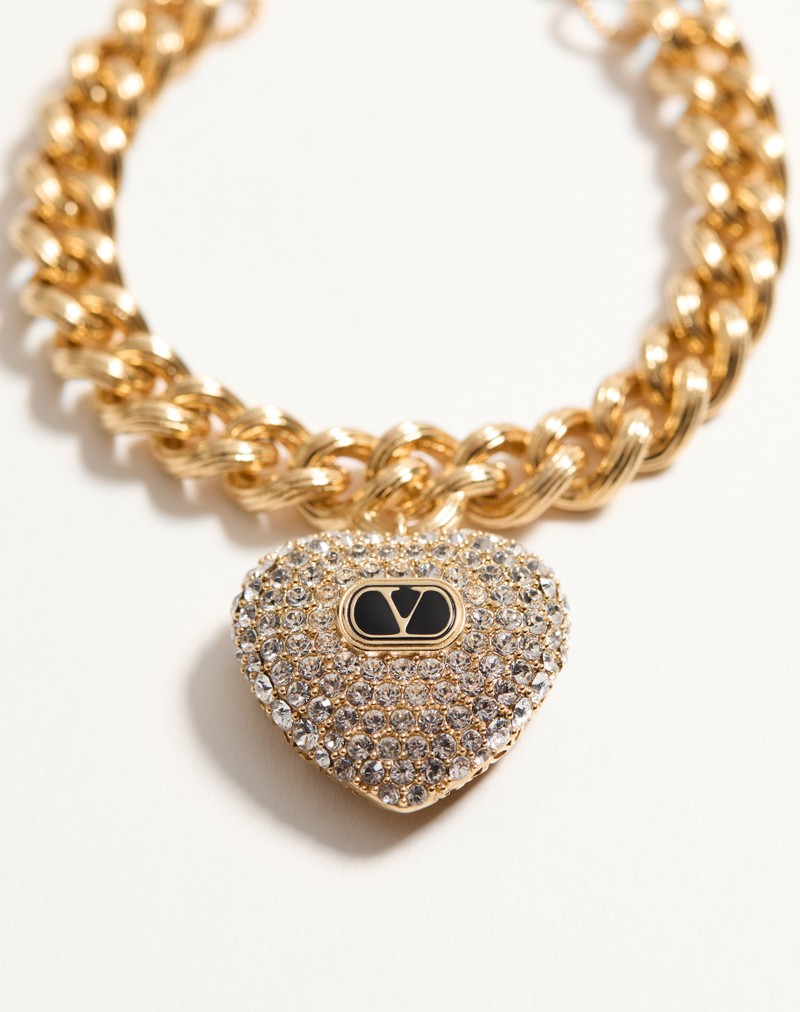 Pulseira Coeur Royal em metal, esmalte e cristais Swarovski®