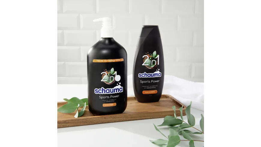 schauma 2in1 Sports Power Haar & Körper 750 ml