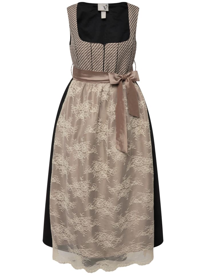 Ulla Popken Kleid in dunkelbraun günstig kaufen