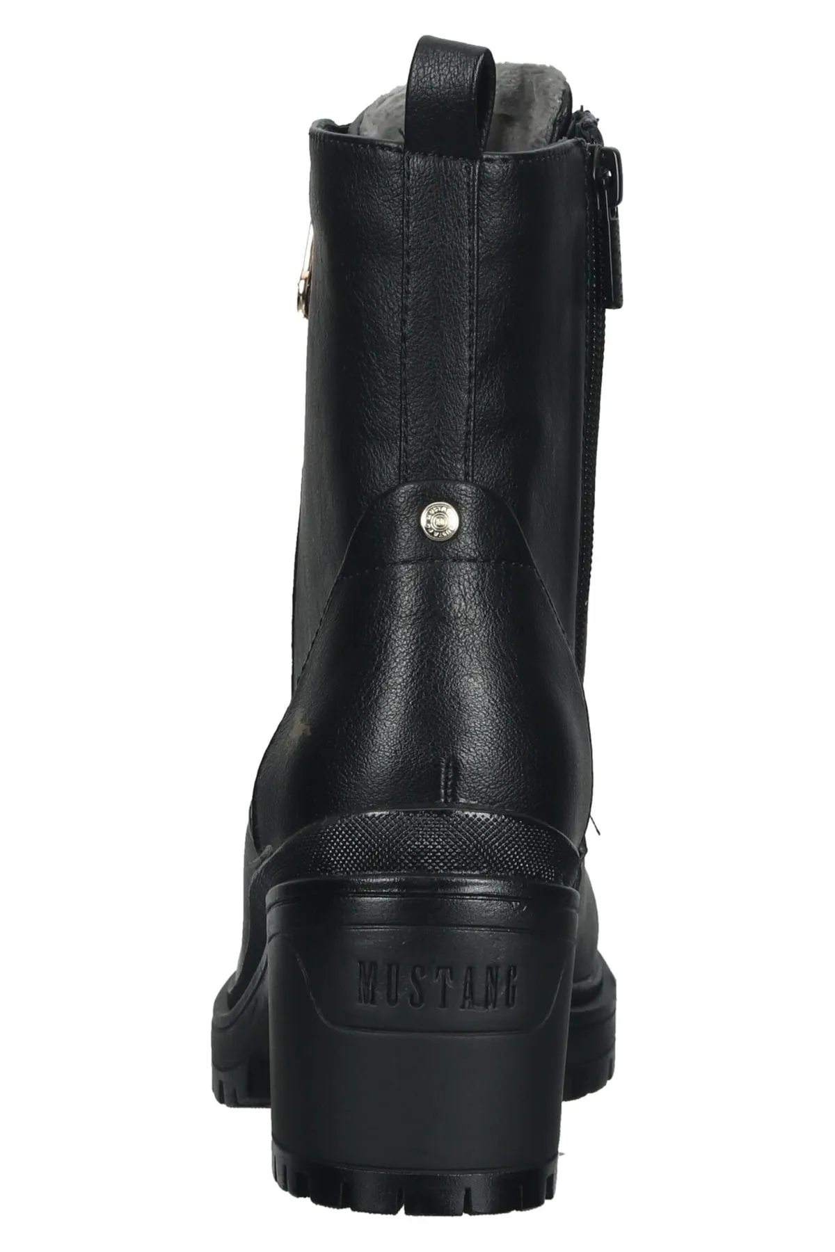Mustang  Stiefelette - Schwarz - Blockabsatz