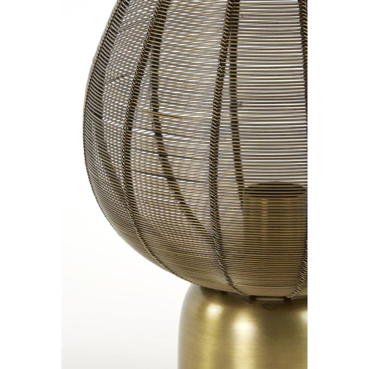 Trendhopper Tischleuchte Suneko Antik Bronze 34 cm