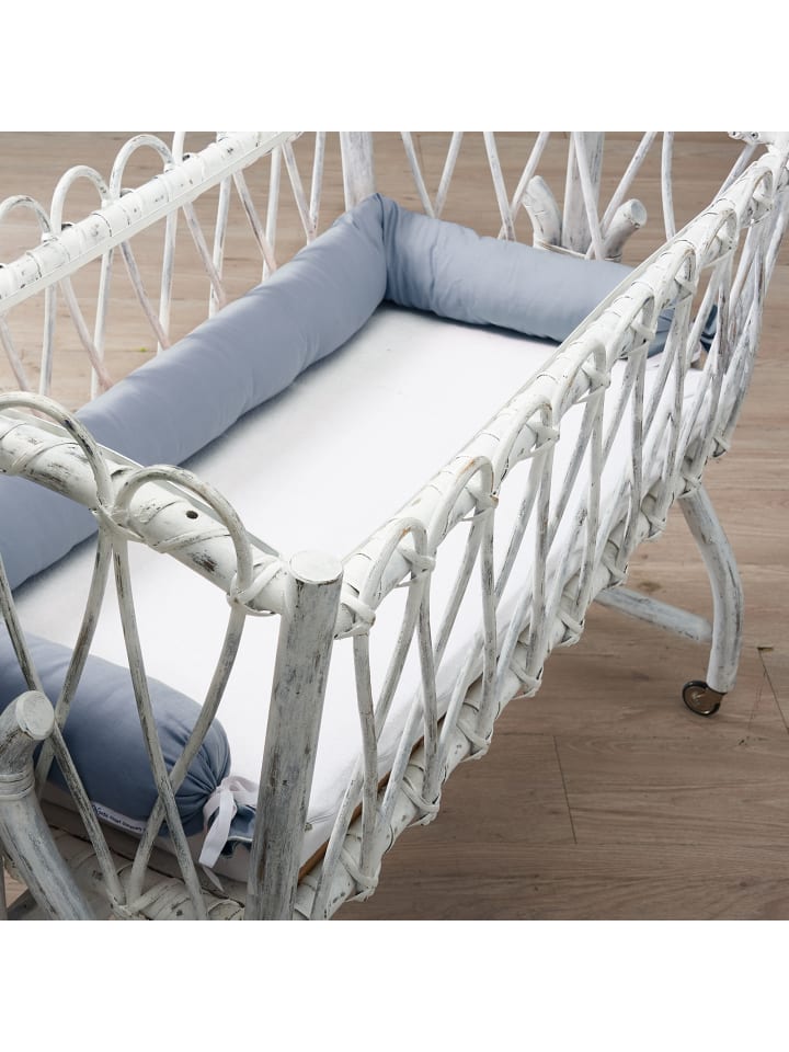nordic coast company  Bettschlange in Blau - (L) 180 cm günstig kaufen onesize
