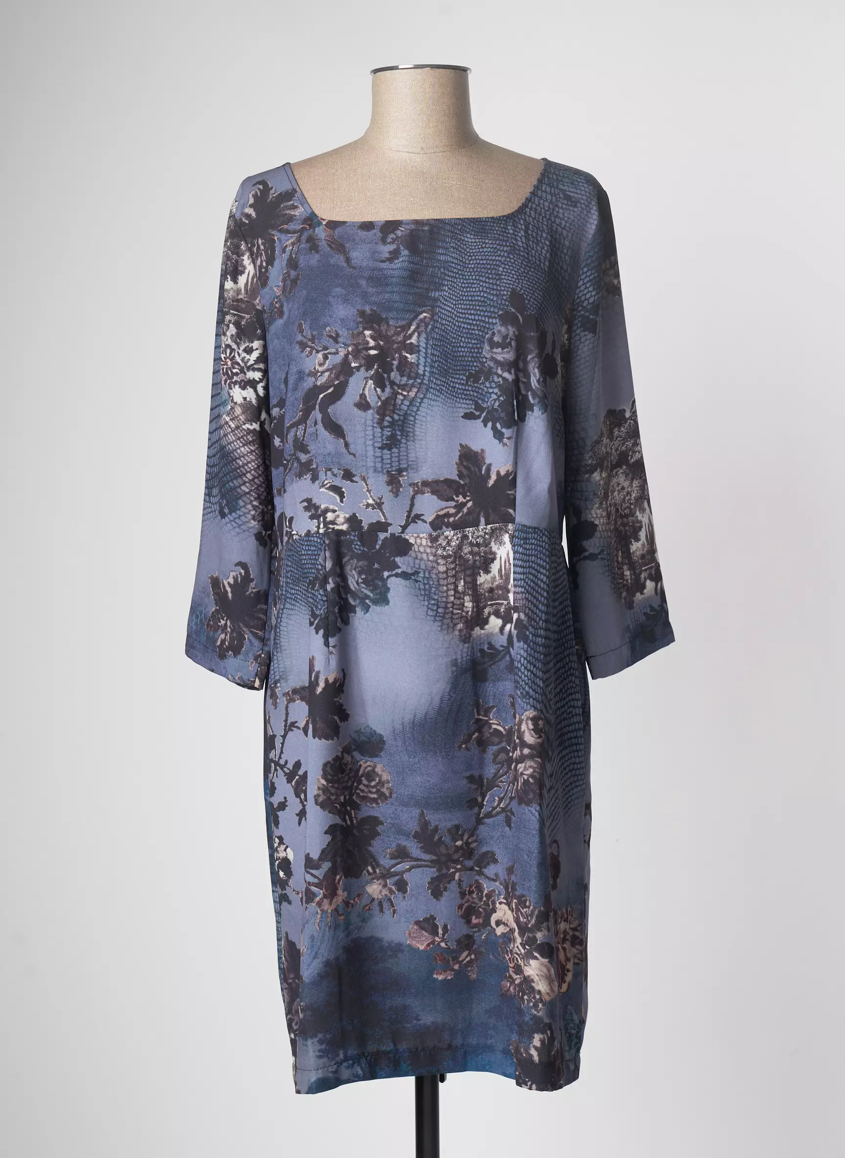 Cristina Gavioli Robes Mi Longues Femme couleur bleu