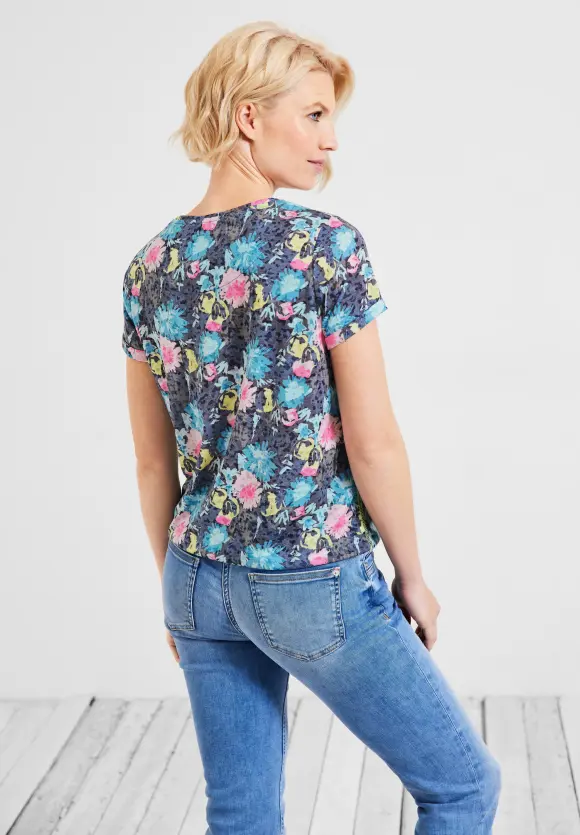 CECIL T-Shirt mit Alloverprint
