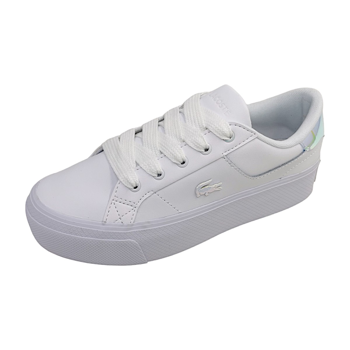 Lacoste Ziane Platform Sneaker 47CFA0004 Weiß 1Y9 White/Pink