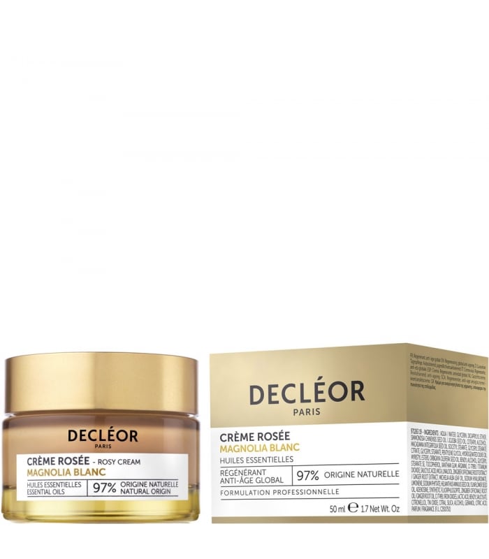 DECLÉOR-MAGNOLIA BLANC-Crème de Jour Anti-Rides Bonne Mine Peau Mature