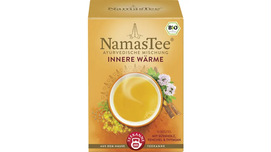 TEEKANNE BIO NamasTee Innere Wärme 27 g