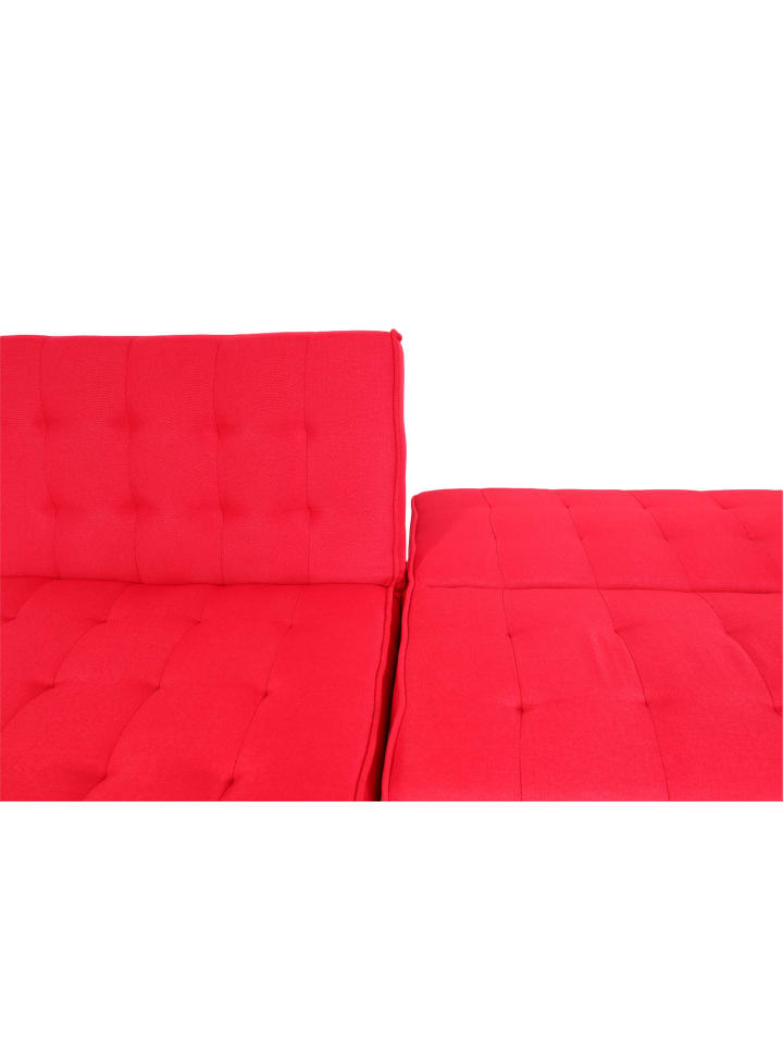 MCW Ecksofa K38 Liegefläche links/rechts, Rot günstig kaufen onesize
