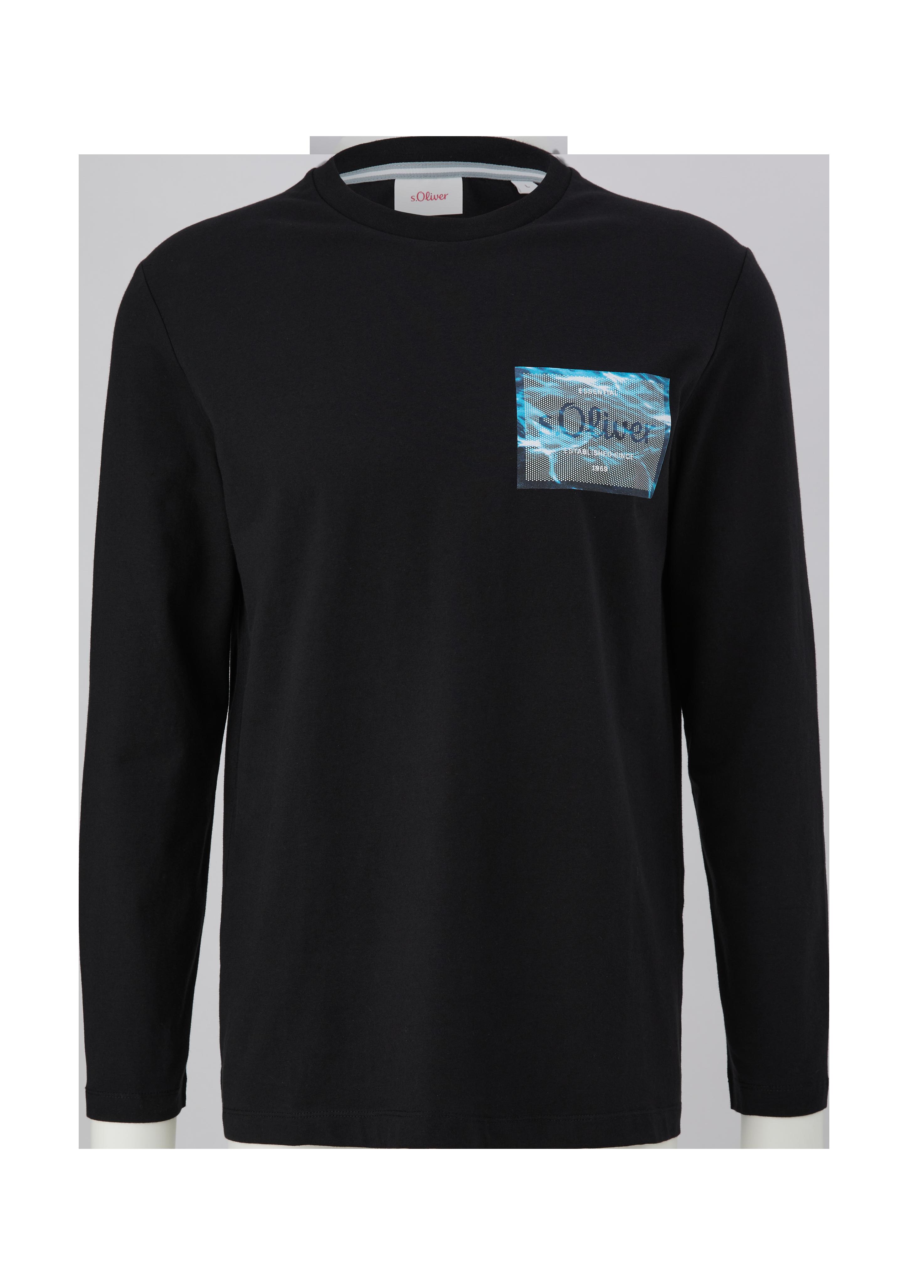 Longsleeve aus Baumwollstretch  2135693-99D1