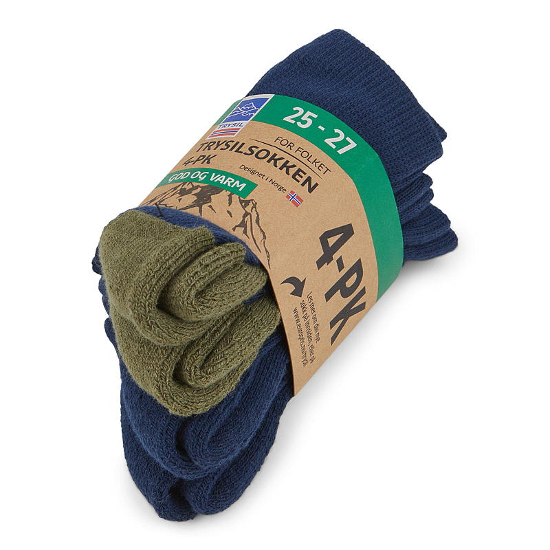 Trysil Trysilsokk 4-pk str 25/27 God og Varm
